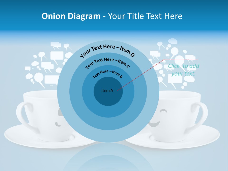 Closeup Blank Clean PowerPoint Template