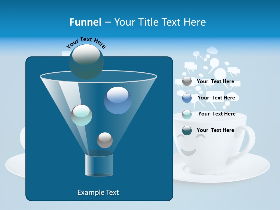 Closeup Blank Clean PowerPoint Template
