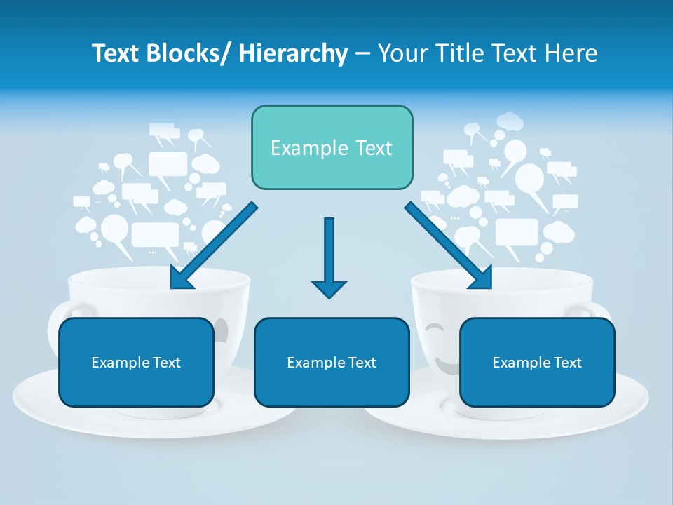 Closeup Blank Clean PowerPoint Template