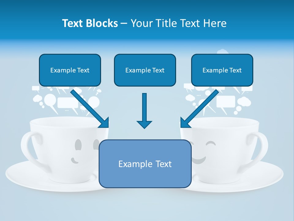 Closeup Blank Clean PowerPoint Template