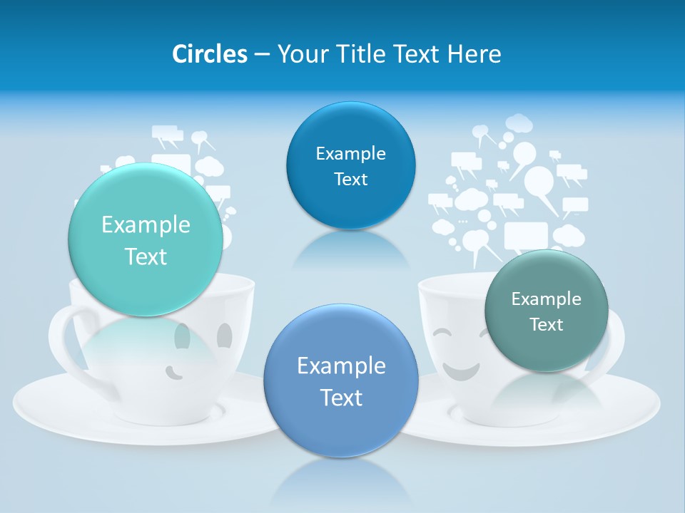 Closeup Blank Clean PowerPoint Template