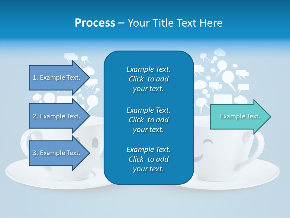 Closeup Blank Clean PowerPoint Template