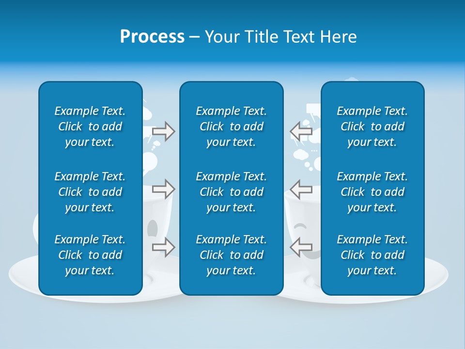 Closeup Blank Clean PowerPoint Template