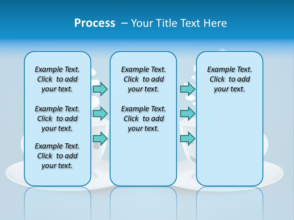 Closeup Blank Clean PowerPoint Template
