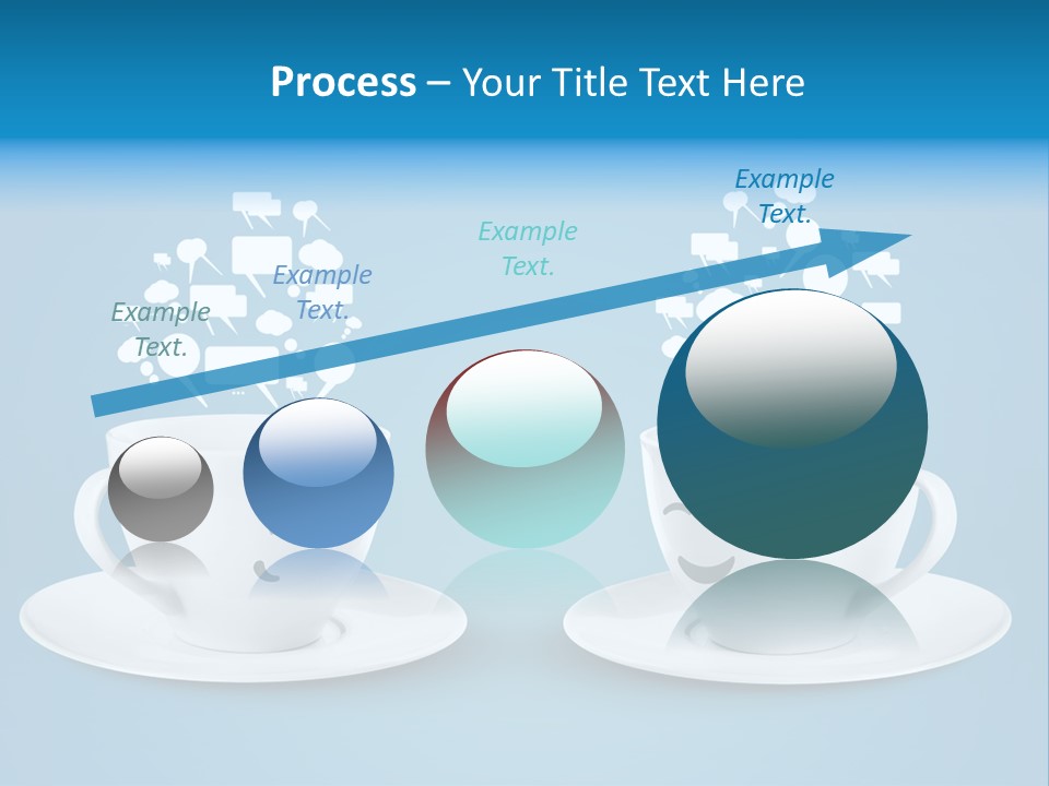 Closeup Blank Clean PowerPoint Template