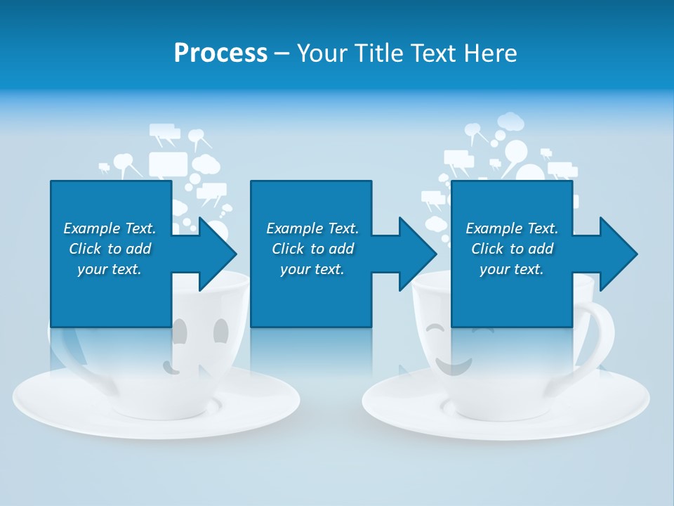 Closeup Blank Clean PowerPoint Template