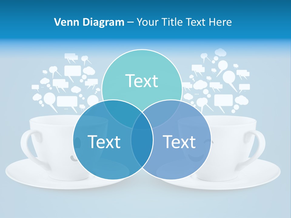 Closeup Blank Clean PowerPoint Template