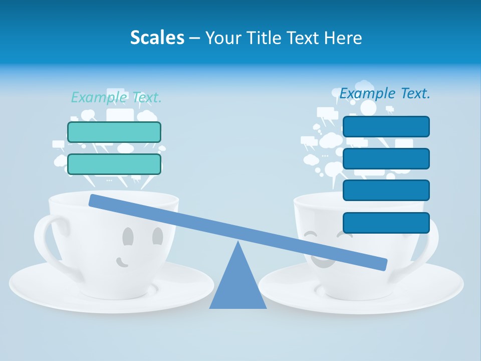 Closeup Blank Clean PowerPoint Template