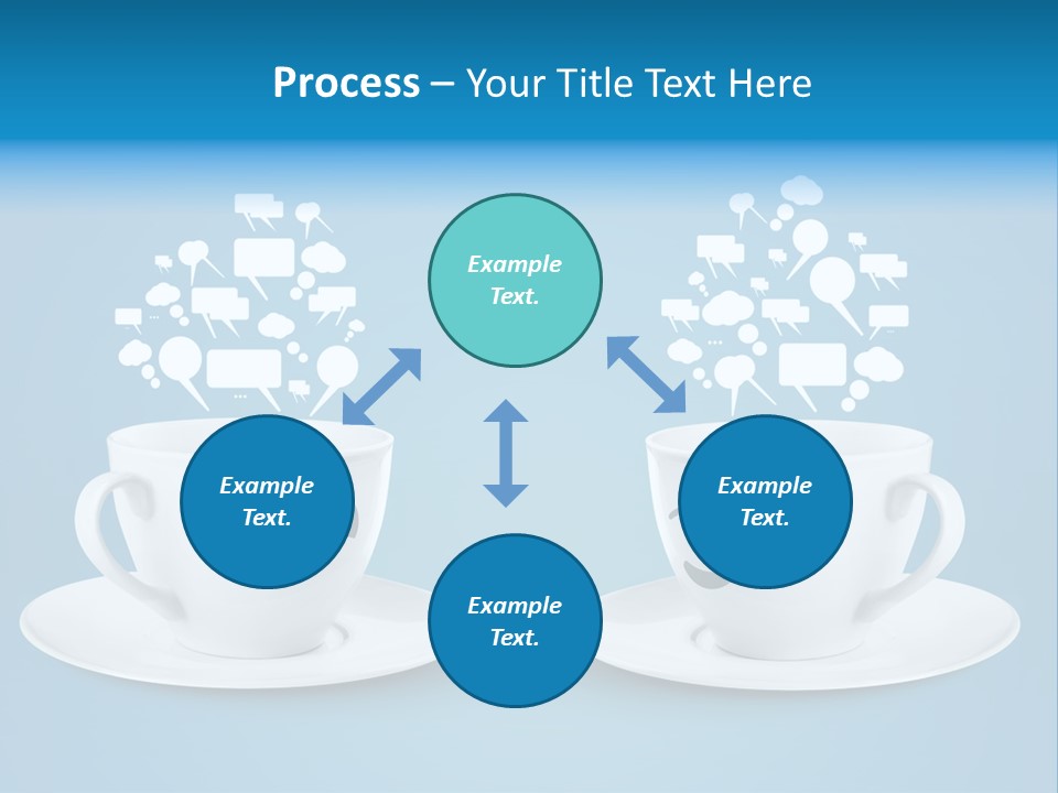 Closeup Blank Clean PowerPoint Template