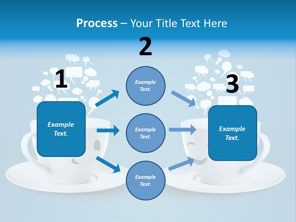 Closeup Blank Clean PowerPoint Template