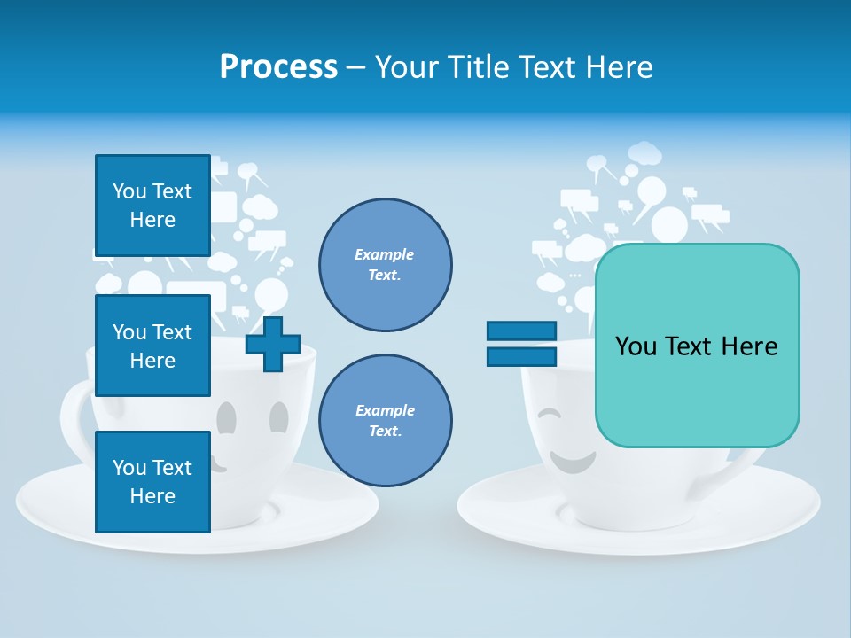 Closeup Blank Clean PowerPoint Template