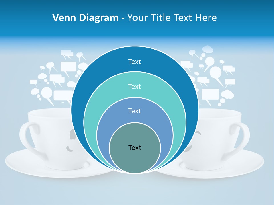 Closeup Blank Clean PowerPoint Template