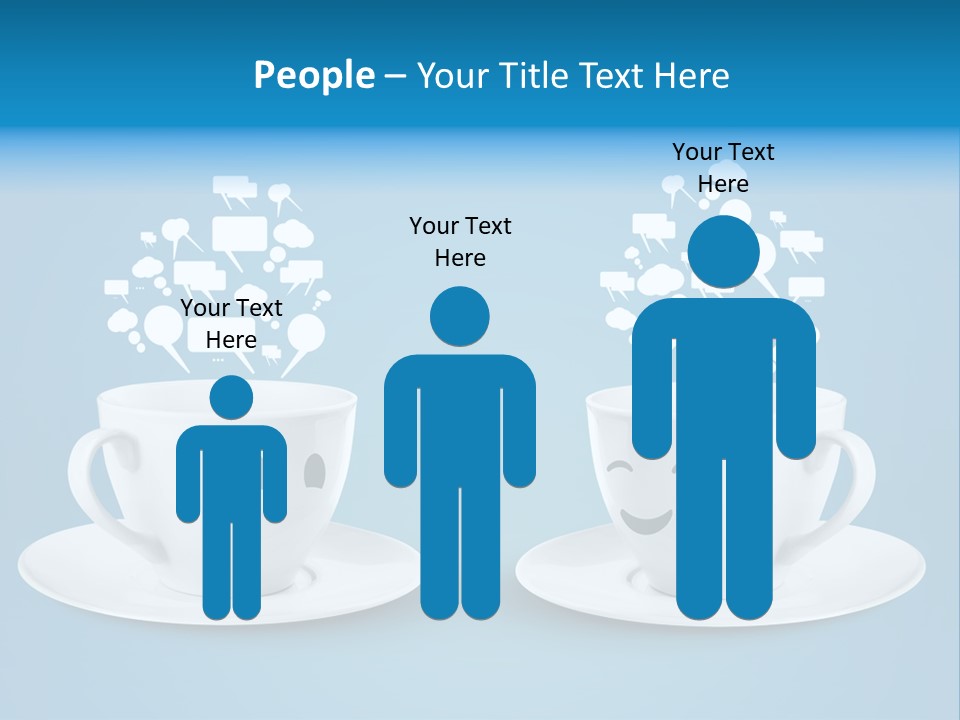 Closeup Blank Clean PowerPoint Template