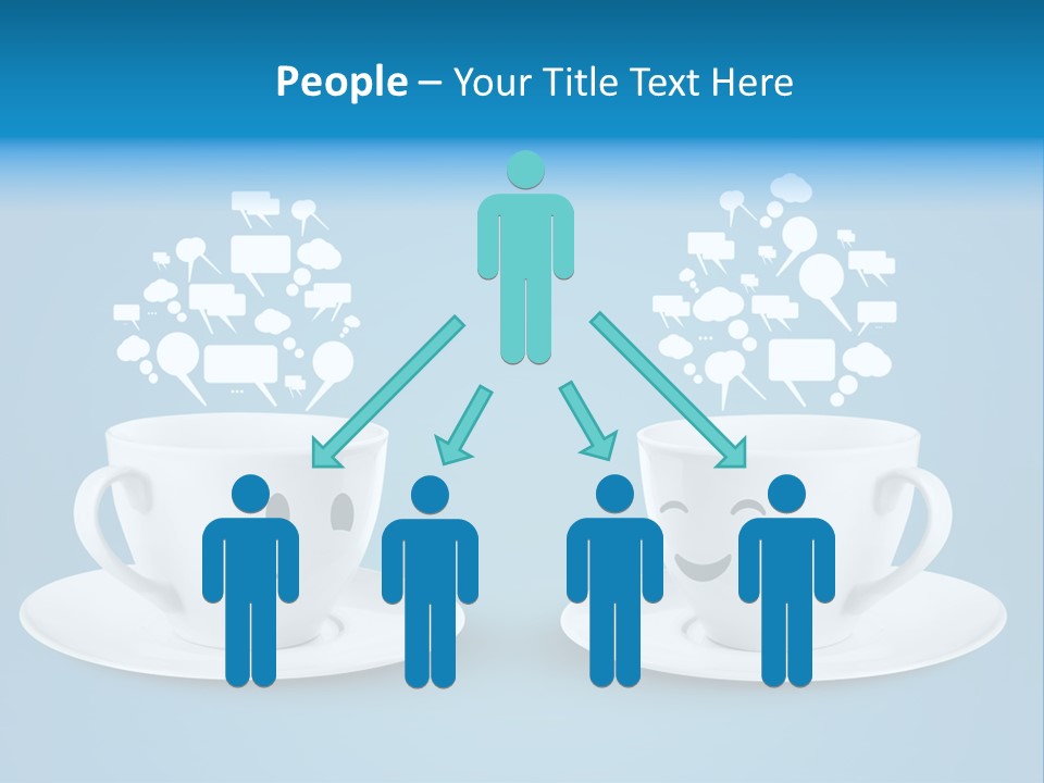 Closeup Blank Clean PowerPoint Template