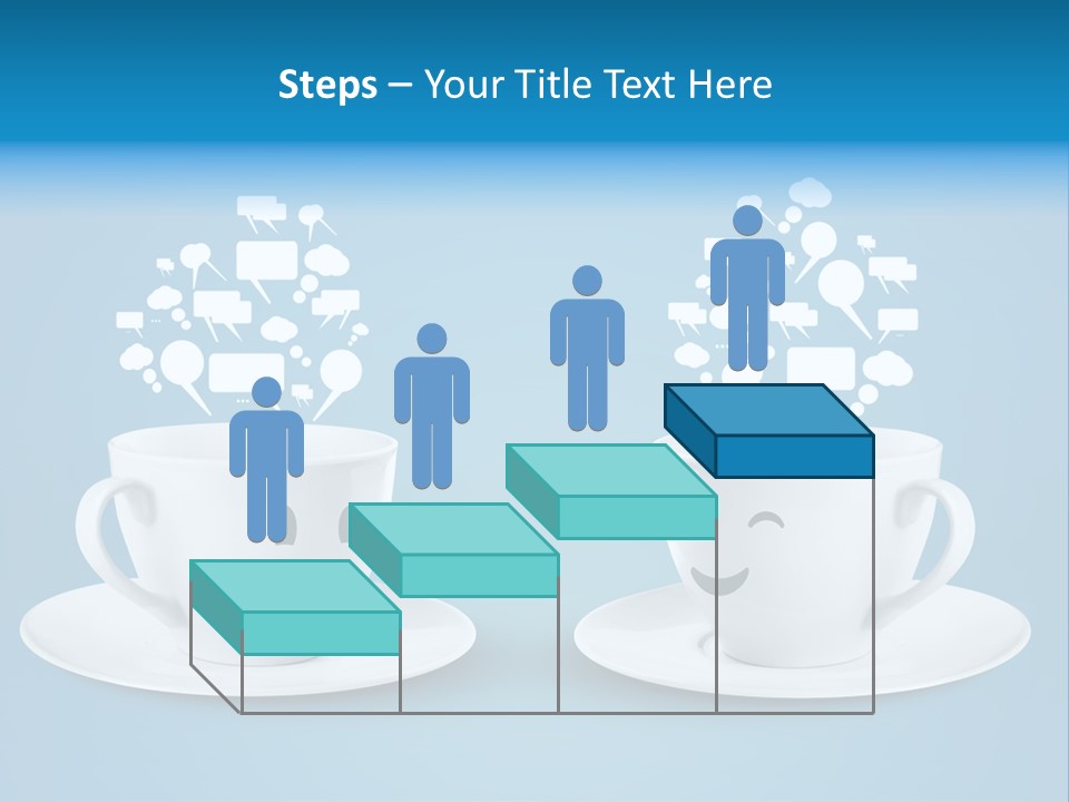 Closeup Blank Clean PowerPoint Template