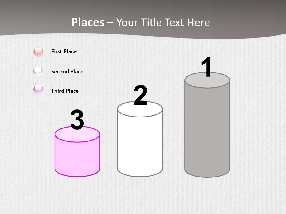 Closeup Blank Clean PowerPoint Template