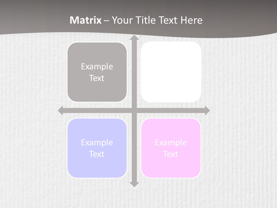 Closeup Blank Clean PowerPoint Template