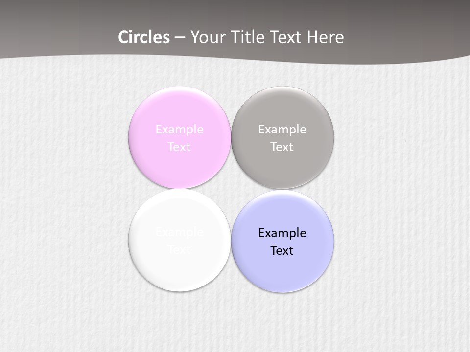 Closeup Blank Clean PowerPoint Template
