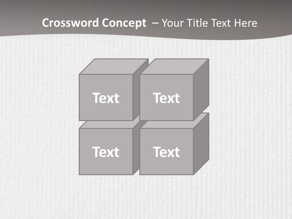 Closeup Blank Clean PowerPoint Template
