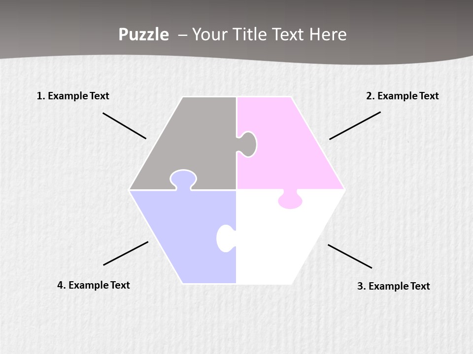 Closeup Blank Clean PowerPoint Template