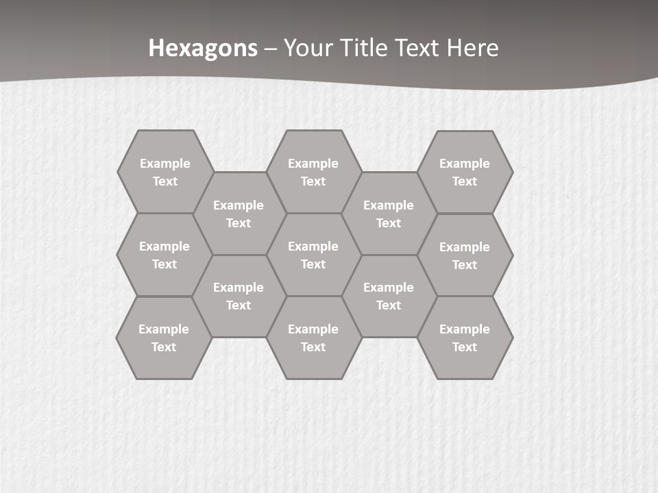 Closeup Blank Clean PowerPoint Template