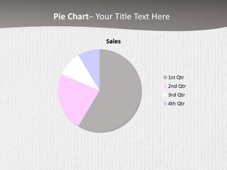 Closeup Blank Clean PowerPoint Template