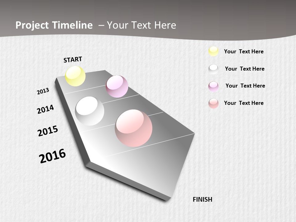 Closeup Blank Clean PowerPoint Template