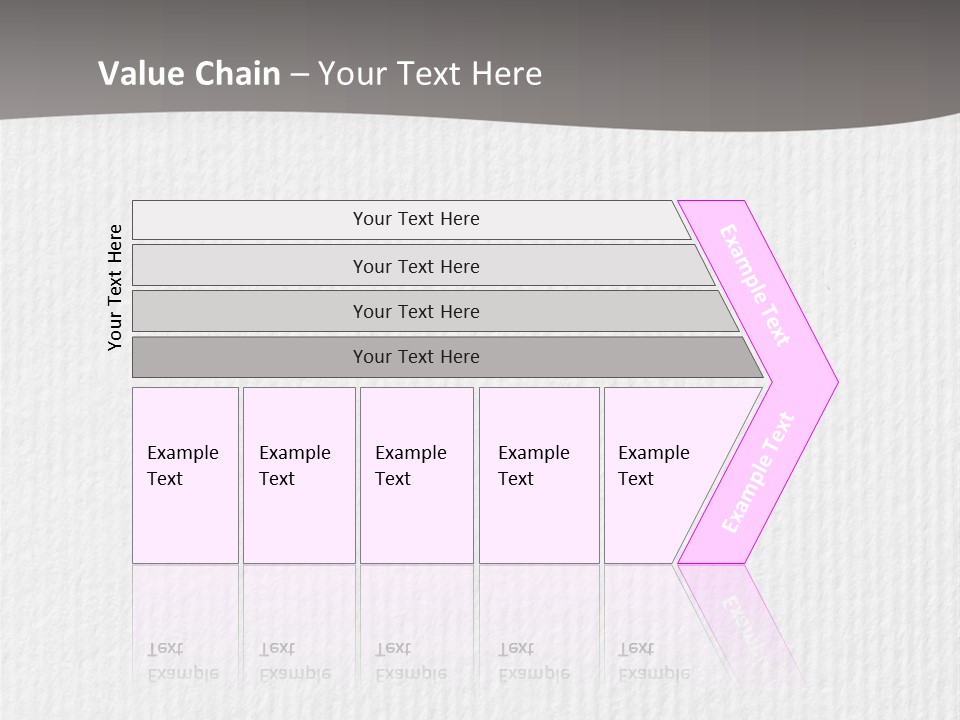 Closeup Blank Clean PowerPoint Template