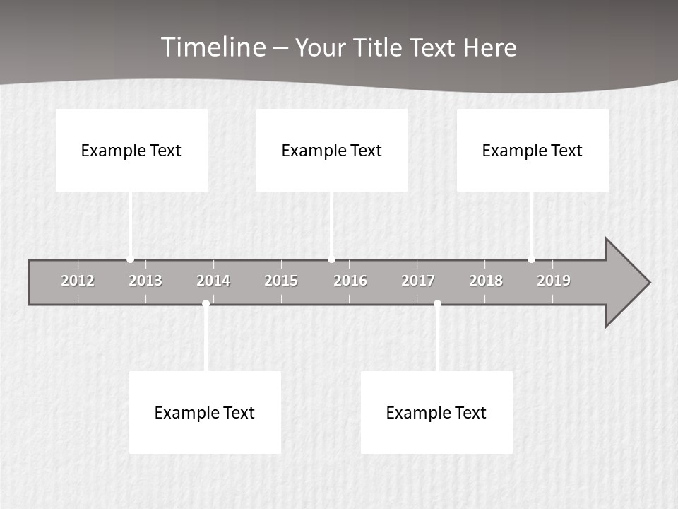 Closeup Blank Clean PowerPoint Template