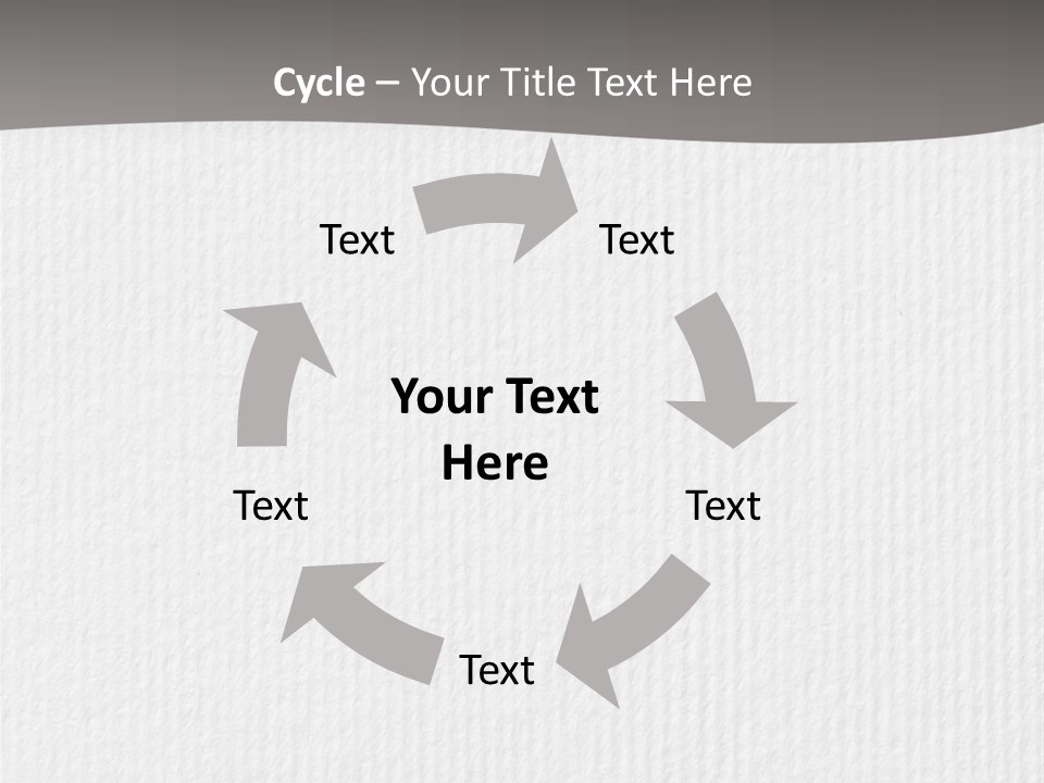 Closeup Blank Clean PowerPoint Template