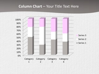 Closeup Blank Clean PowerPoint Template