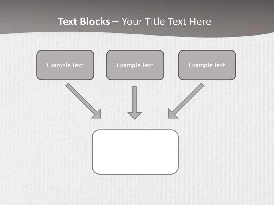Closeup Blank Clean PowerPoint Template