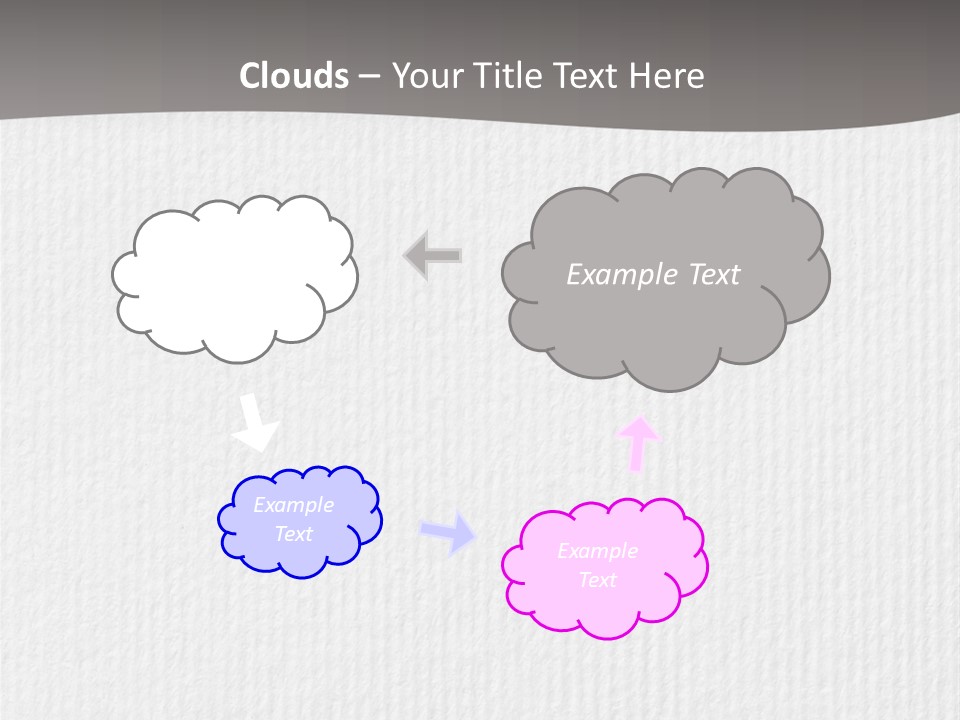 Closeup Blank Clean PowerPoint Template