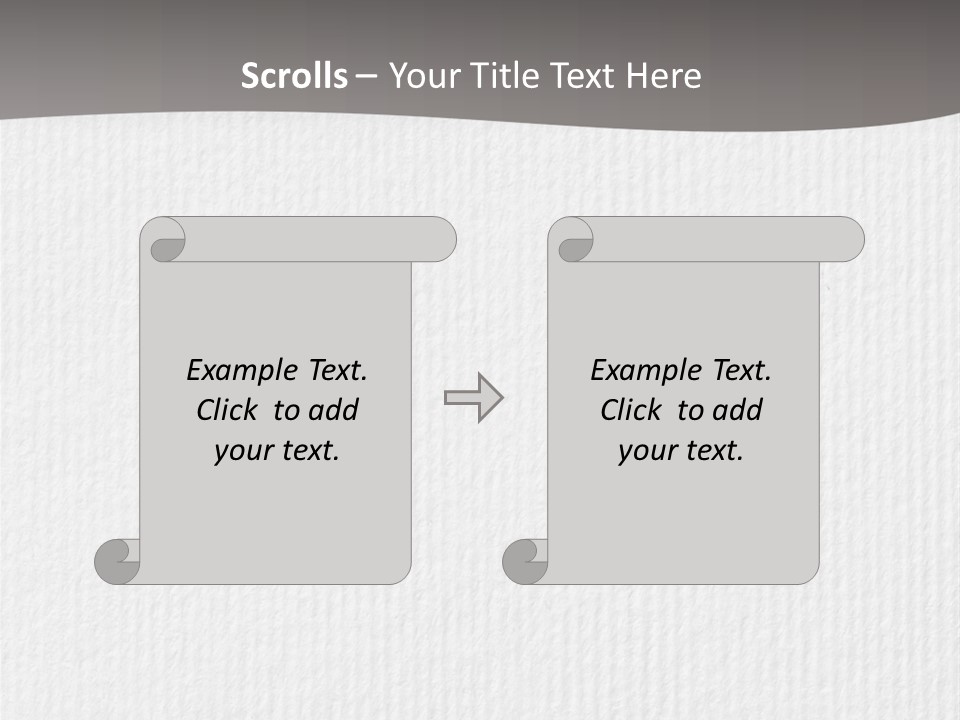 Closeup Blank Clean PowerPoint Template