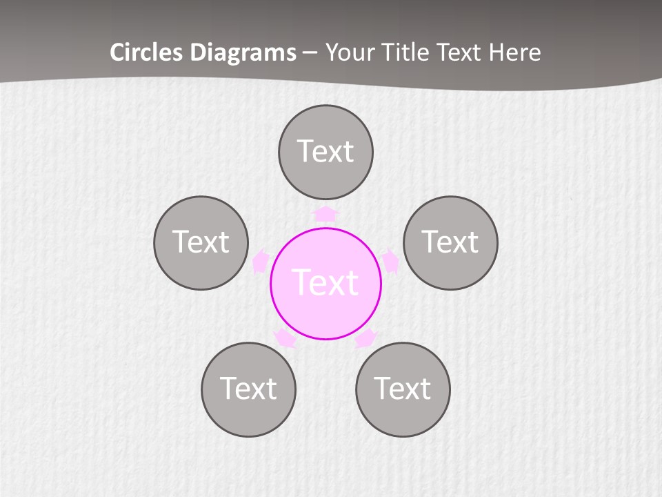 Closeup Blank Clean PowerPoint Template