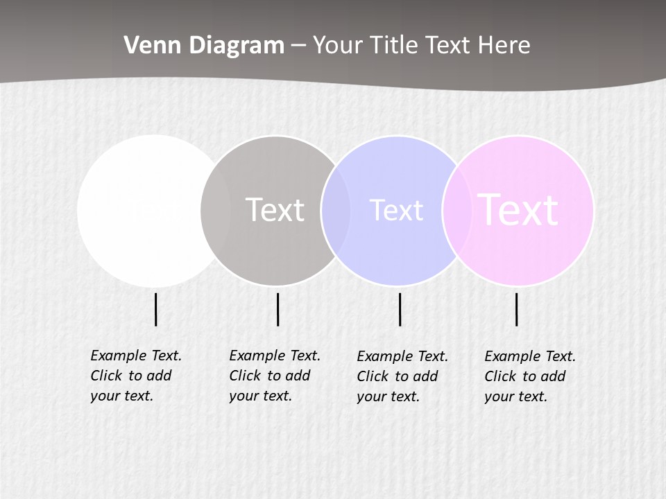 Closeup Blank Clean PowerPoint Template