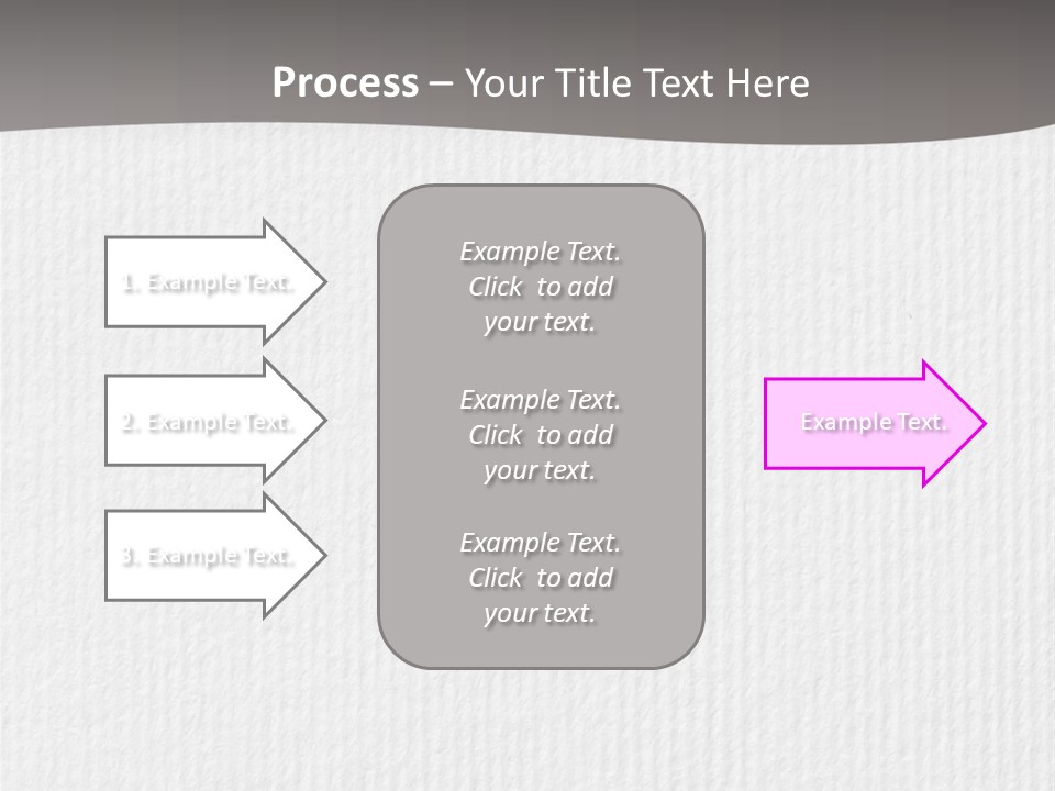 Closeup Blank Clean PowerPoint Template