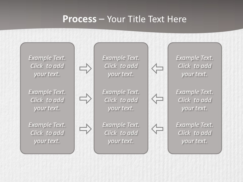 Closeup Blank Clean PowerPoint Template
