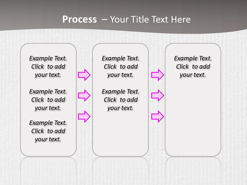 Closeup Blank Clean PowerPoint Template