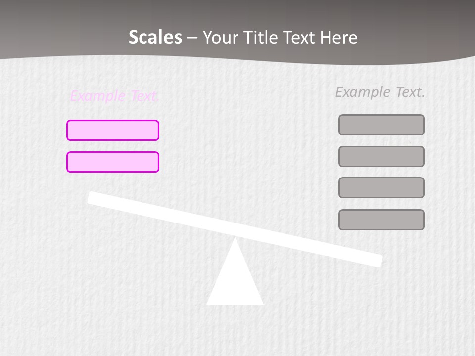 Closeup Blank Clean PowerPoint Template