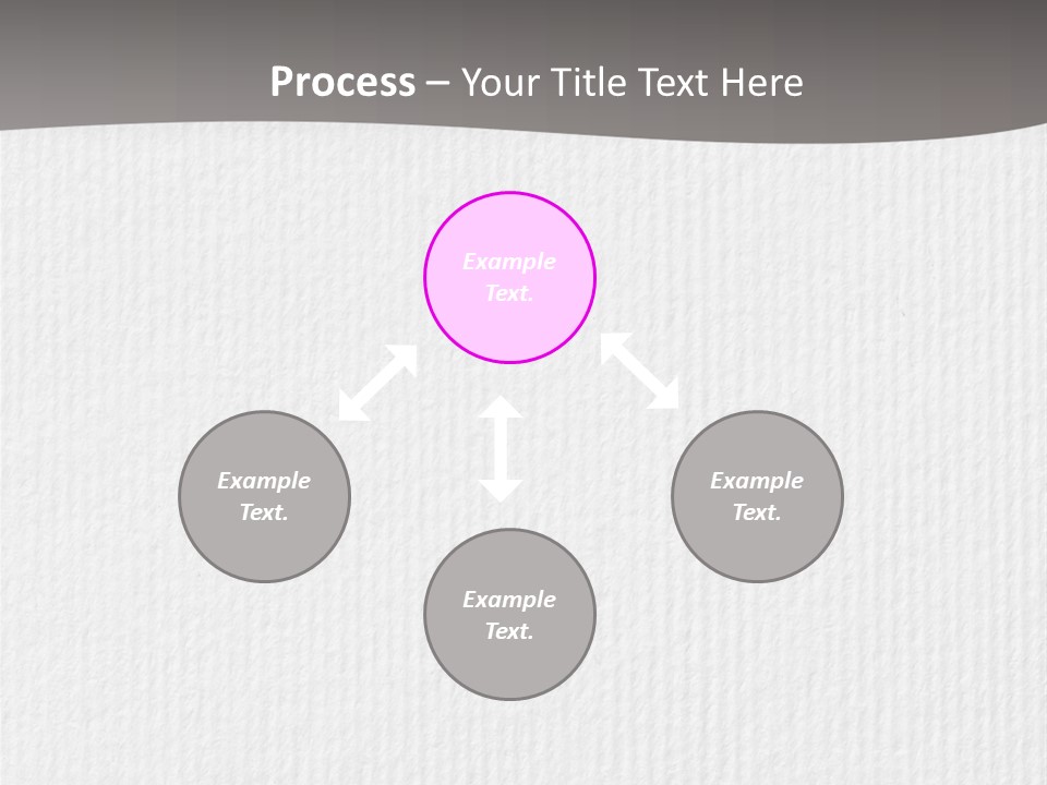 Closeup Blank Clean PowerPoint Template