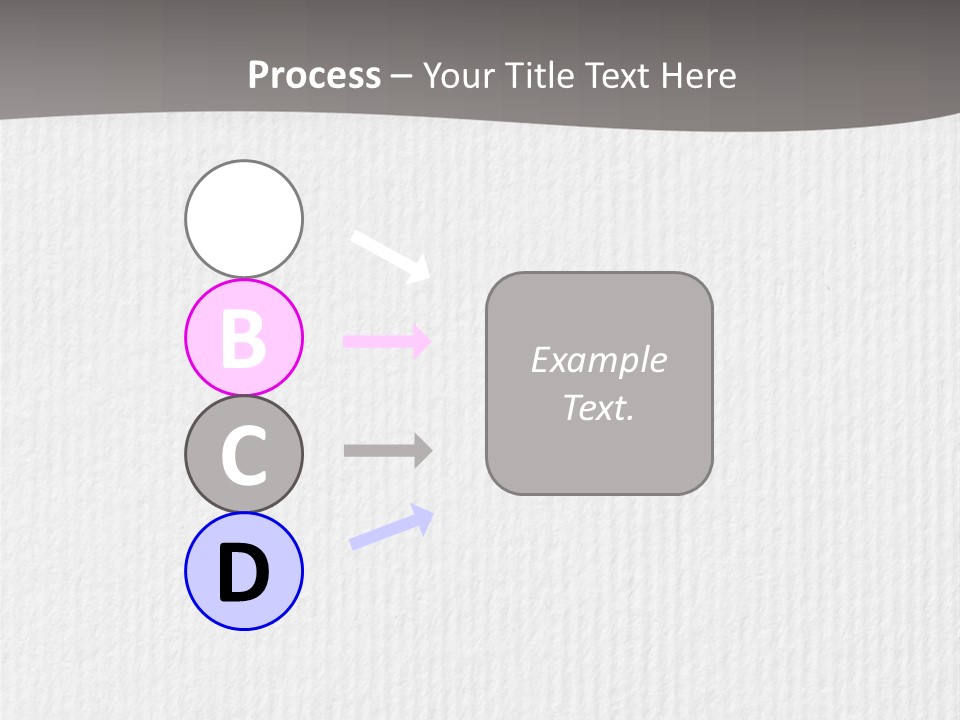 Closeup Blank Clean PowerPoint Template