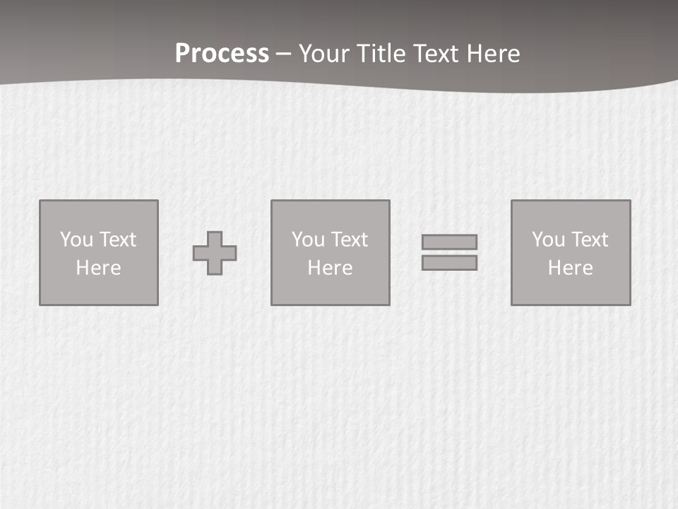 Closeup Blank Clean PowerPoint Template