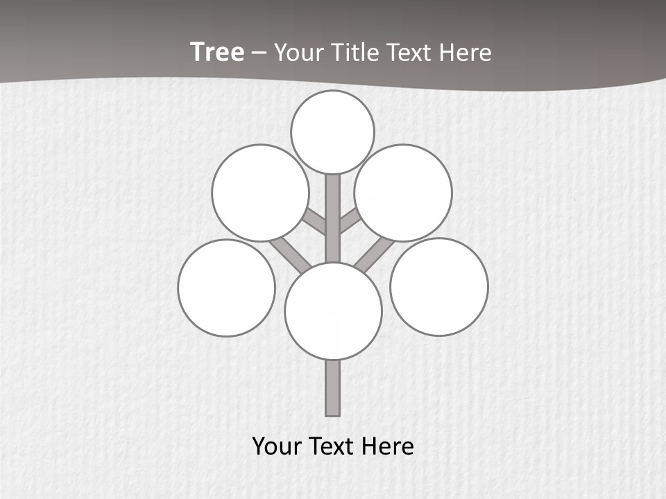 Closeup Blank Clean PowerPoint Template
