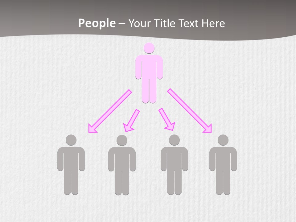 Closeup Blank Clean PowerPoint Template