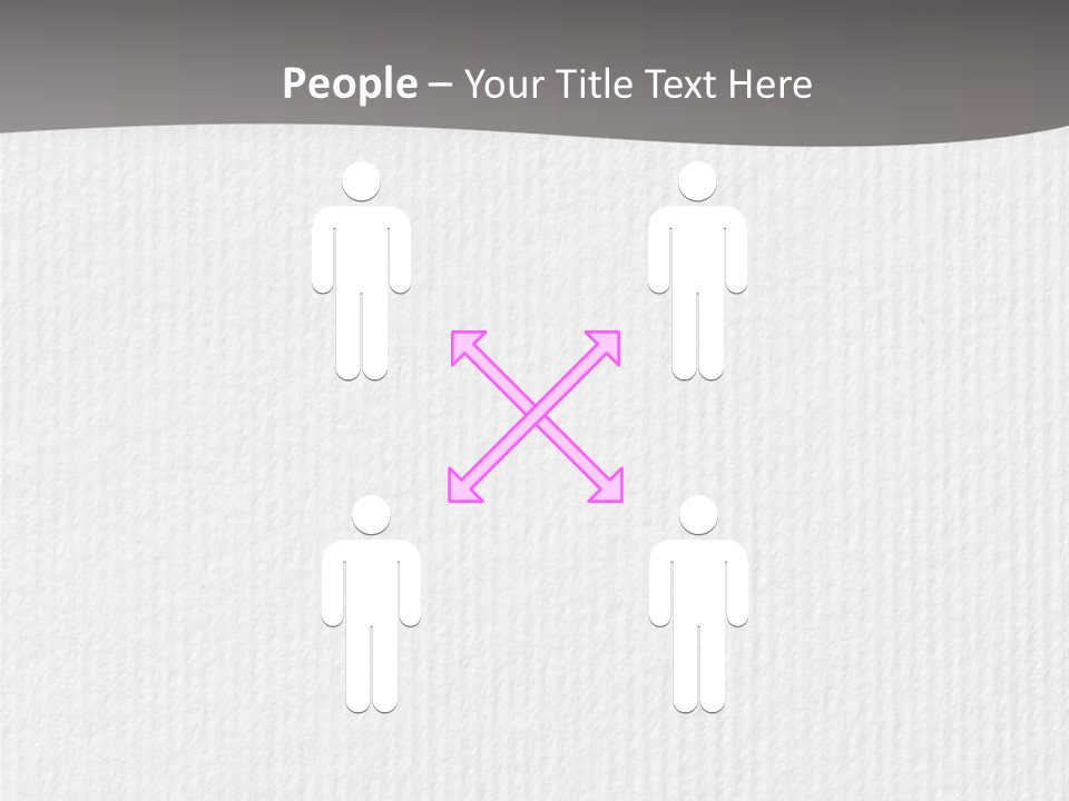 Closeup Blank Clean PowerPoint Template