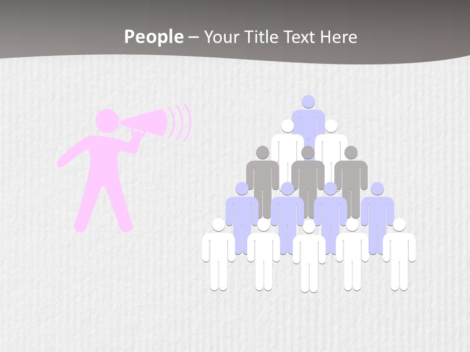 Closeup Blank Clean PowerPoint Template