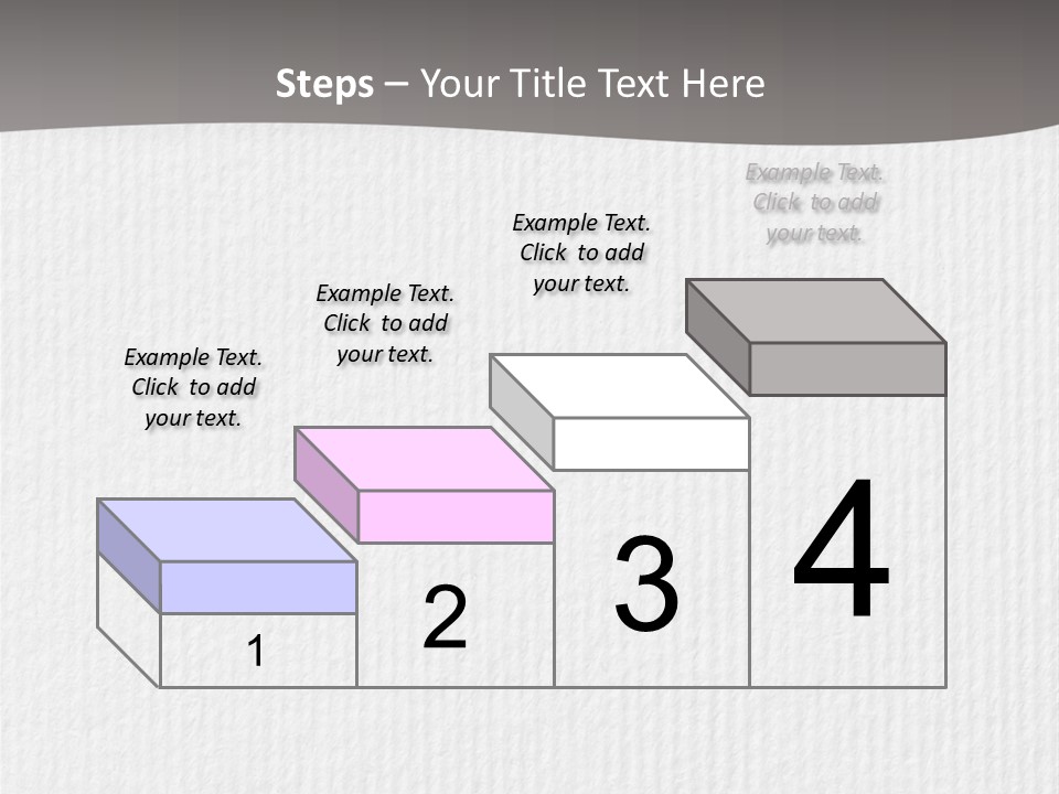Closeup Blank Clean PowerPoint Template
