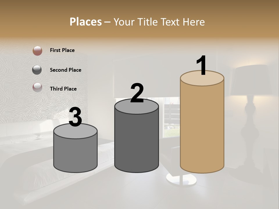 Flooring Bedroom Nobody PowerPoint Template