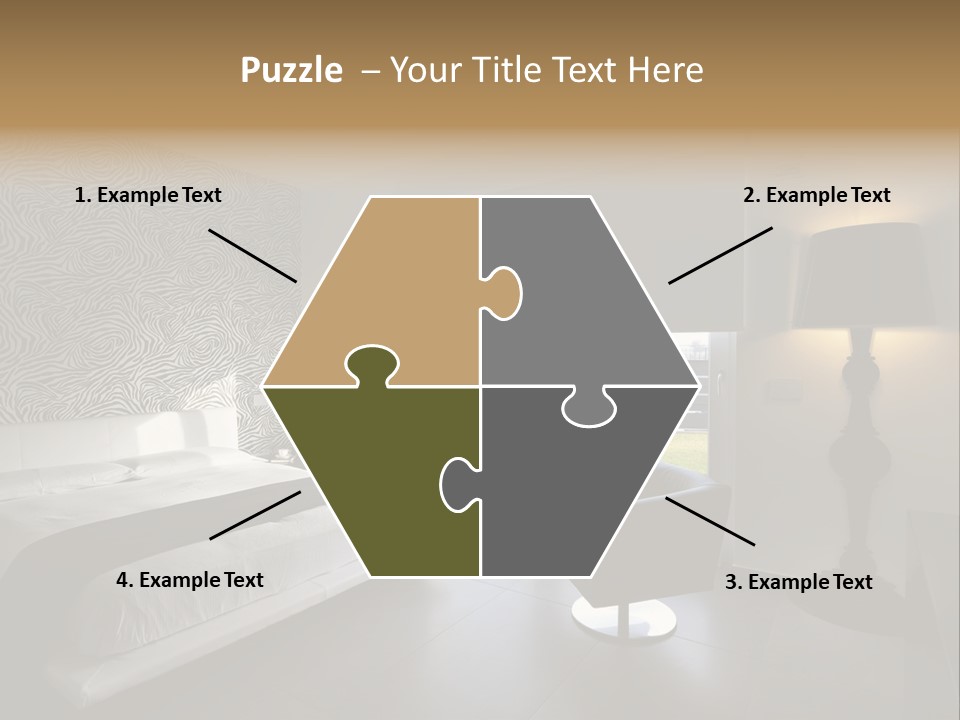 Flooring Bedroom Nobody PowerPoint Template